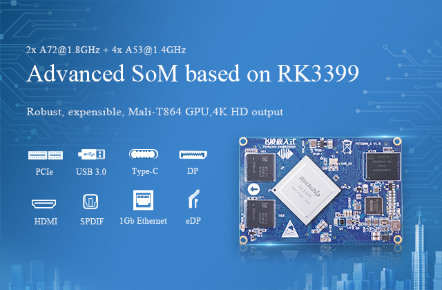 RK3399 system on module 