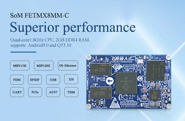 IMX8 ARM board system on module
