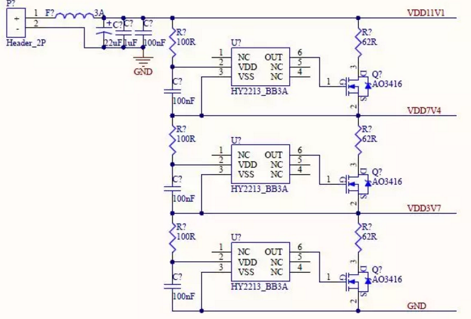 Lithium battery charging circuit