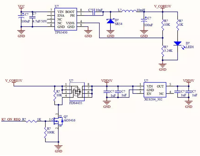 System power supply circuit