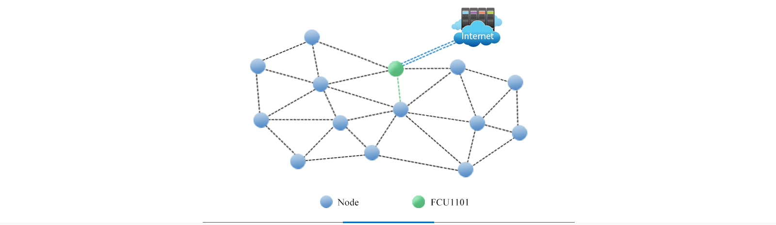 Flexible networking 2.4Ghz operating frequency