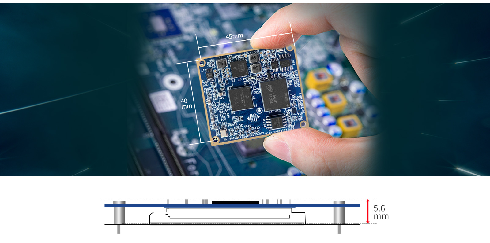 ls1012A single board computer compact size