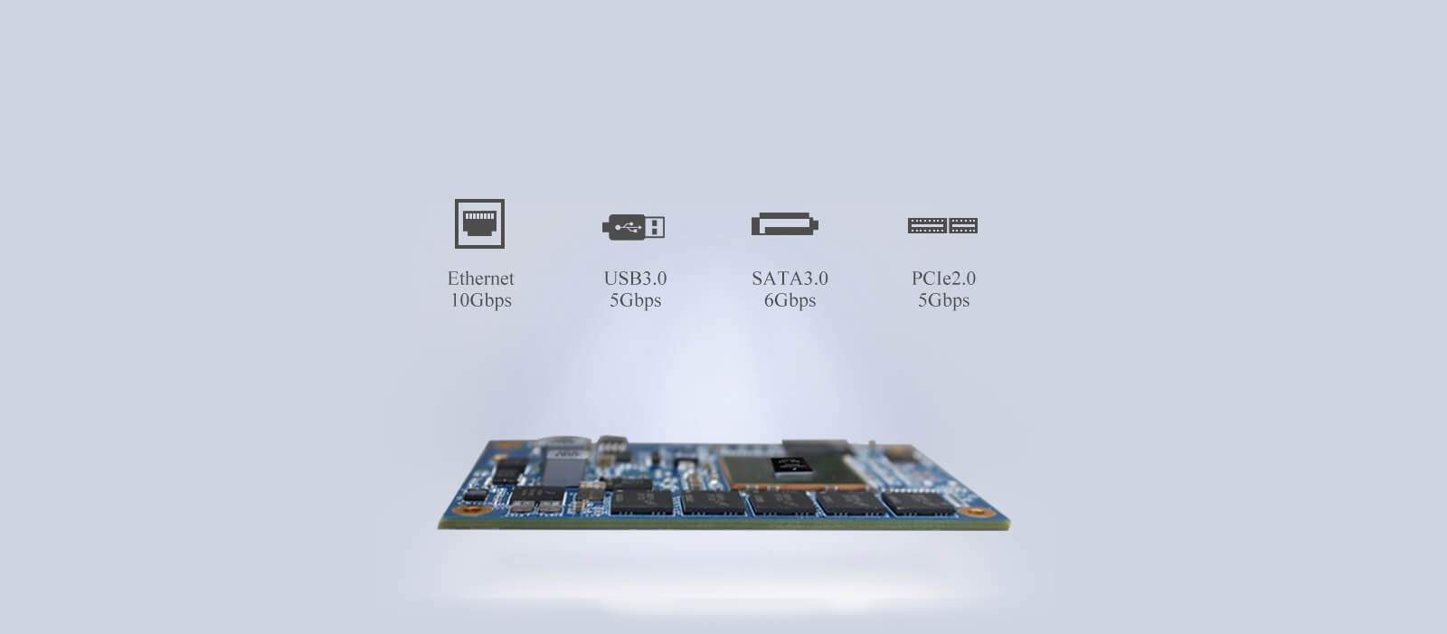 NXP LS1043A Single Board Computer(SBC) Cortex A53 USB3.0, PCIe, SATA Pc