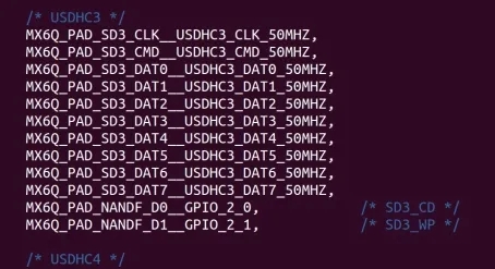 Modify the Pinmux configuration