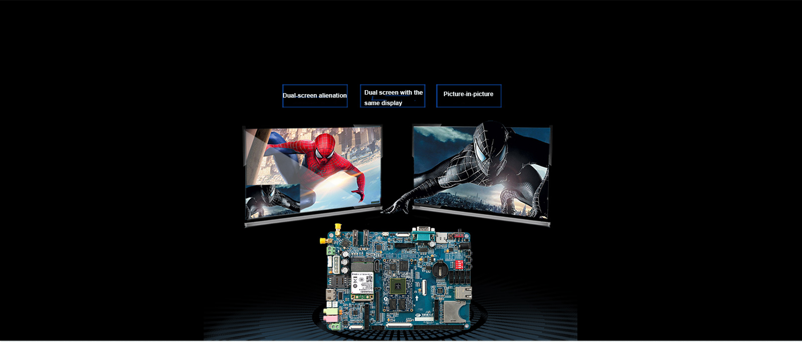 FETMX6Q-C core board with dual-screen