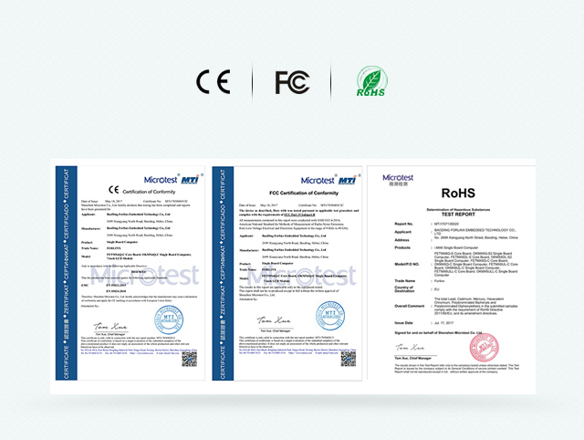 OKMX6Q-C development board CE FCC RoHS certified