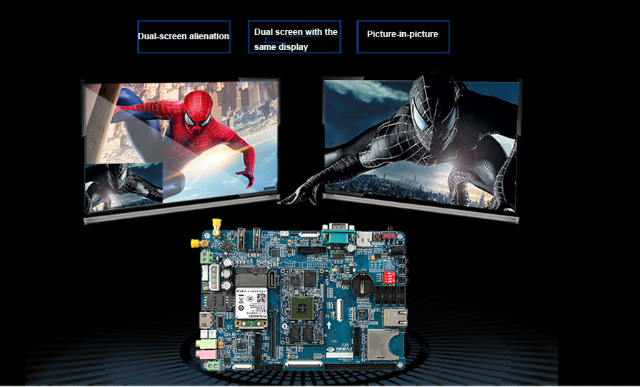 iMX6 quad core board with dual-screen