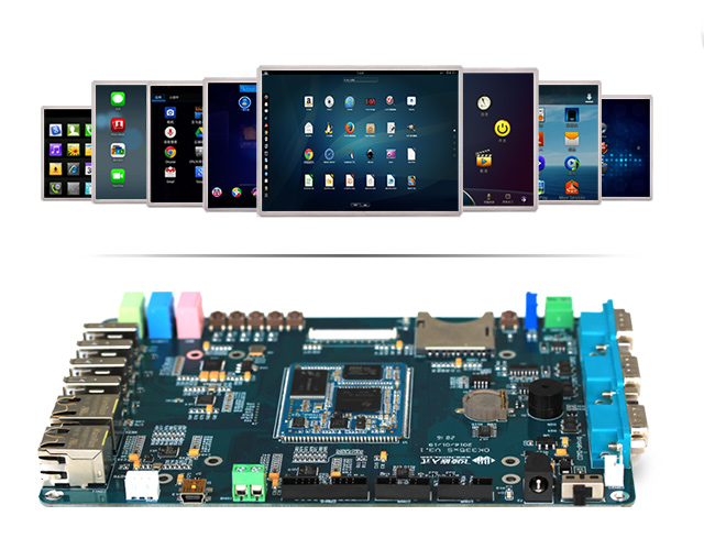 Industrial-grade AM335xD development board screen