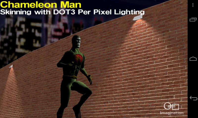 3D Chameleon test interface