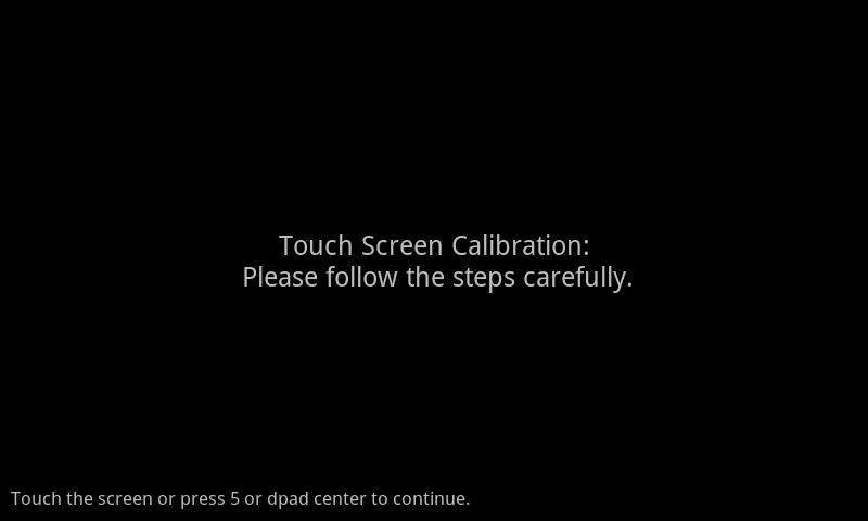 7-inch resistive screen