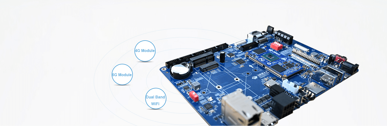 Flexible optional wireless module