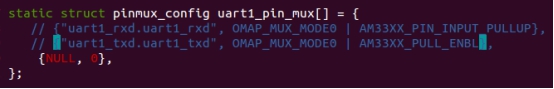 GPIO function of uart1_rxd pin