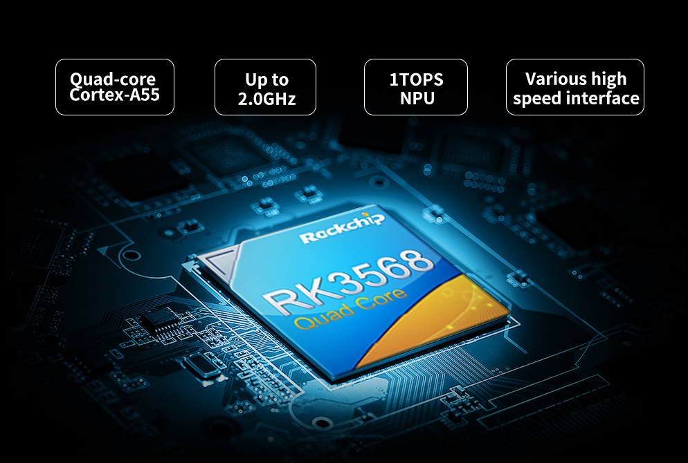 quad-core Rockchip RK3568