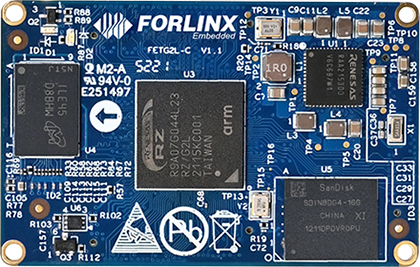 Forlinx RZ/G2L System on Module Front