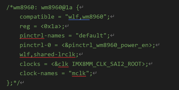 wm8960 node