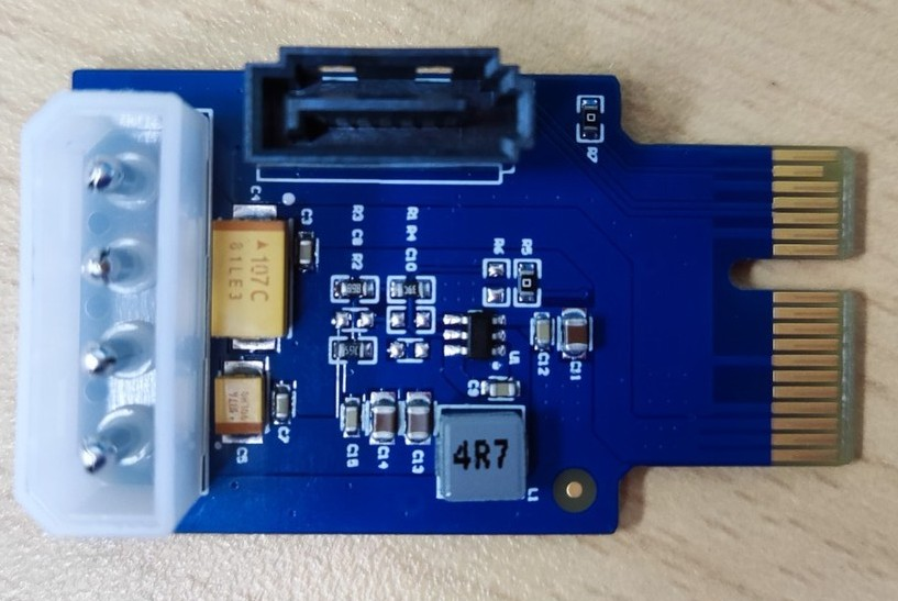 Adapter board FIT-PCIE-SATA V1.0