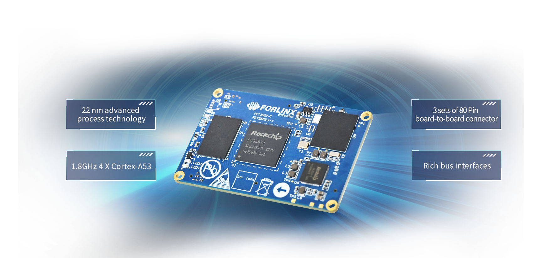Rockchip RK3562J system on module(SoM)