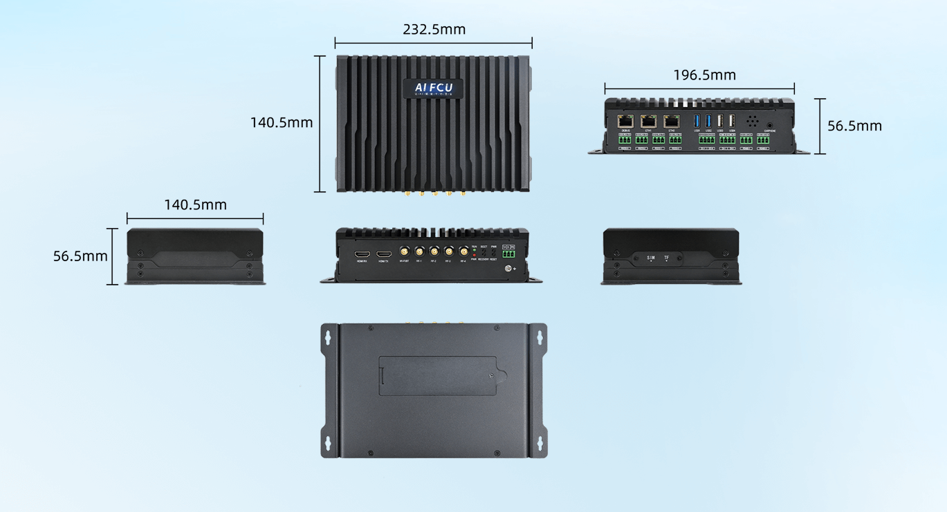 New Release | 26+6 TOPS Powerful AI Performance! FCU3501 Embedded Computer Launched