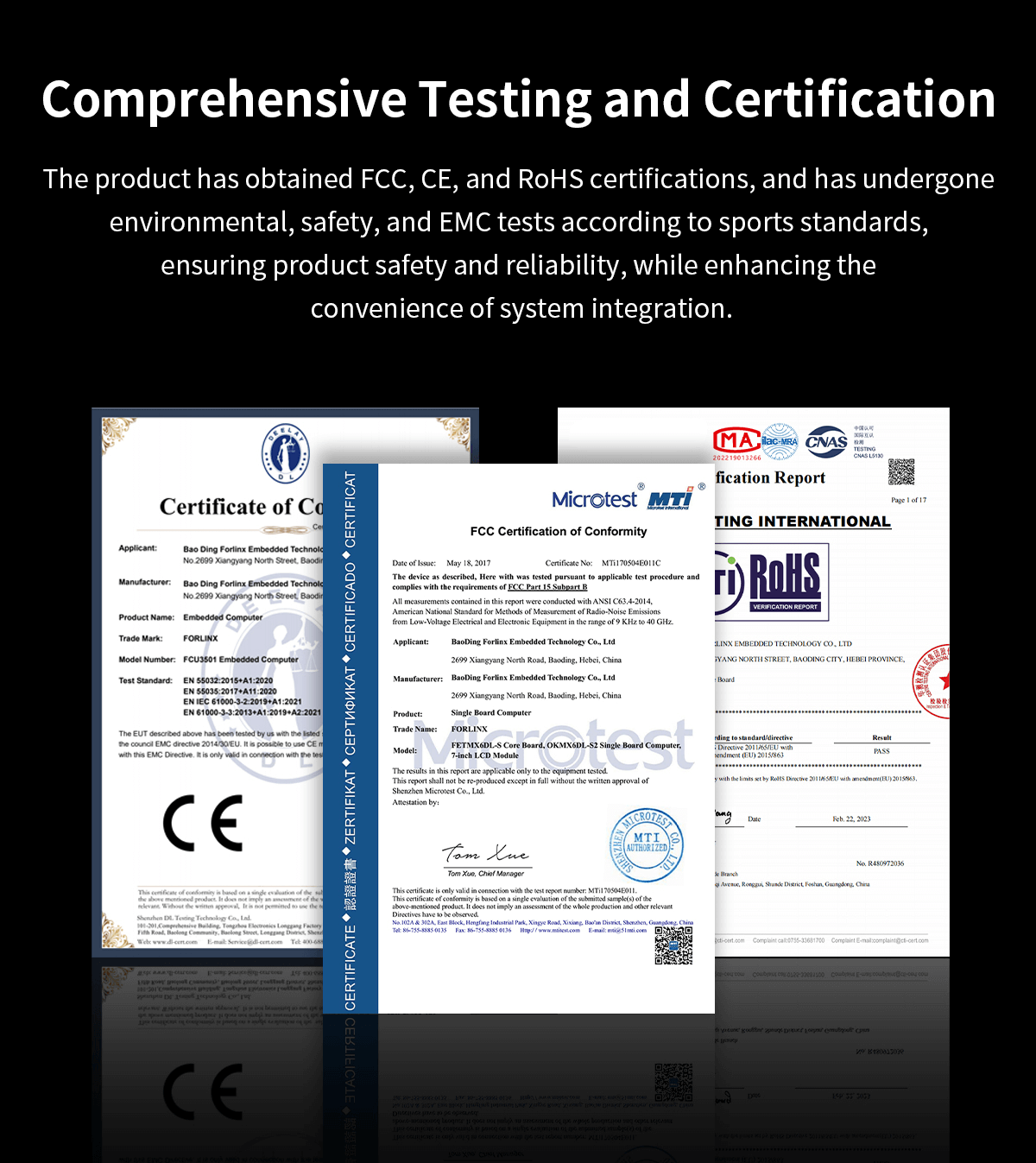 FCU2601 embedded control unit for energy management systems