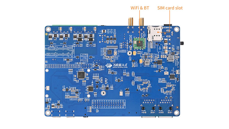 i.MX 93 family i.MX 9352 development board back