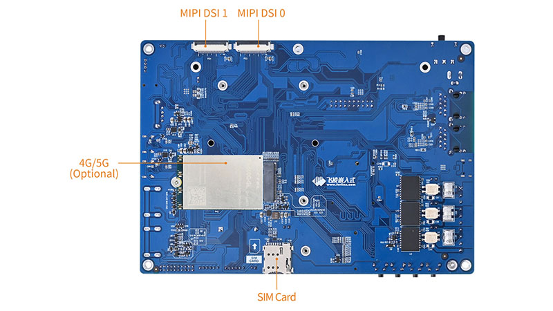 RK3588 development board back